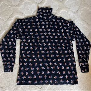 SOLD Vintage Mickey & Co graphic turtleneck
